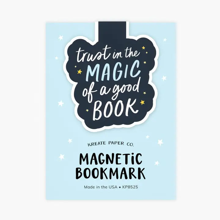 Magic of A Good Book Magnetic Bookmark
