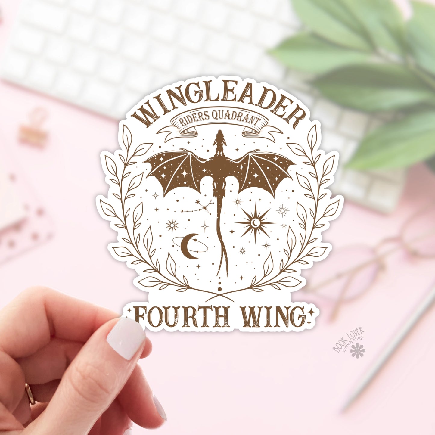 Wingleader Riders Quadrant Fourth Wing Sticker