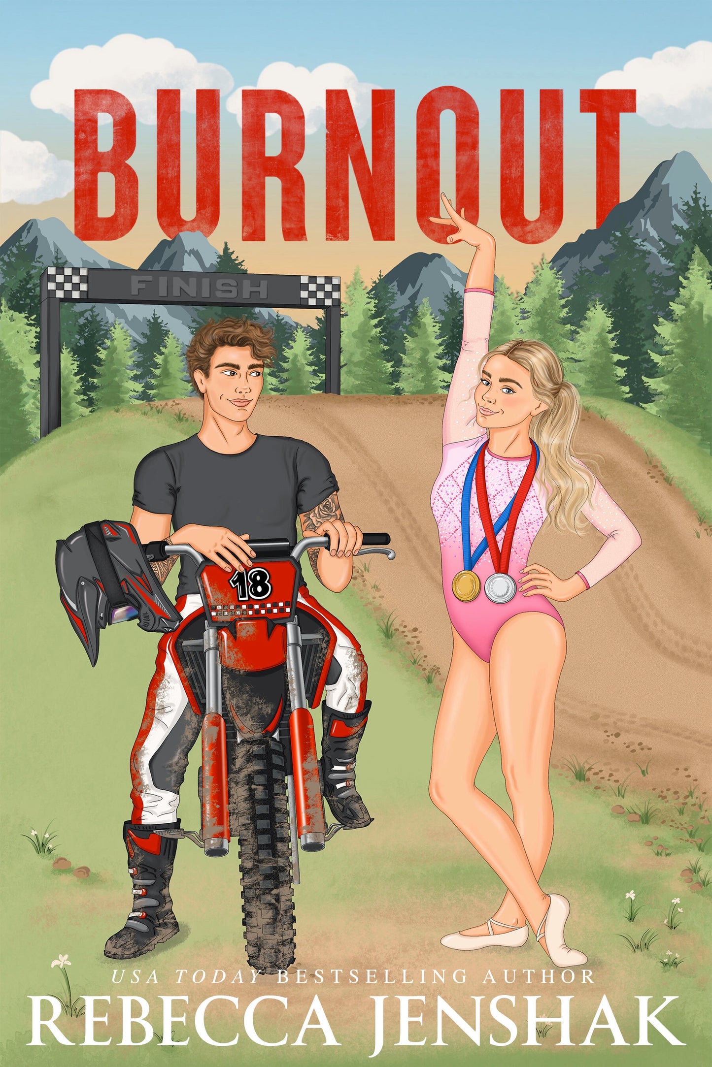 Burnout (Holland Brothers #1) - by: Rebecca Jenshak