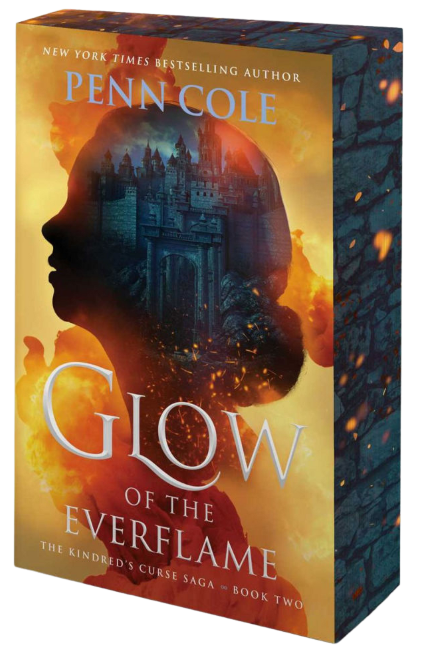 Glow of the Everflame (The Kindred's Curse Saga #2) DELUXE - by: Penn Cole