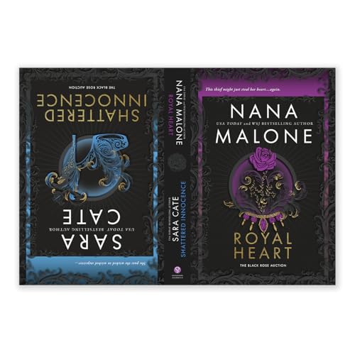 Shattered Innocence & Royal Heart (Black Rose Auction #3) DELUXE - by: Sara Cate & Nana Malone