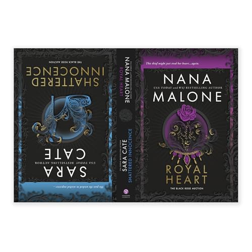 Shattered Innocence & Royal Heart (Black Rose Auction #3) DELUXE - by: Sara Cate & Nana Malone