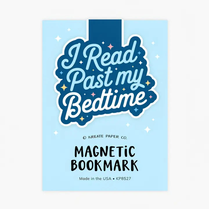I Read Past My Bedtime Magnetic Bookmark