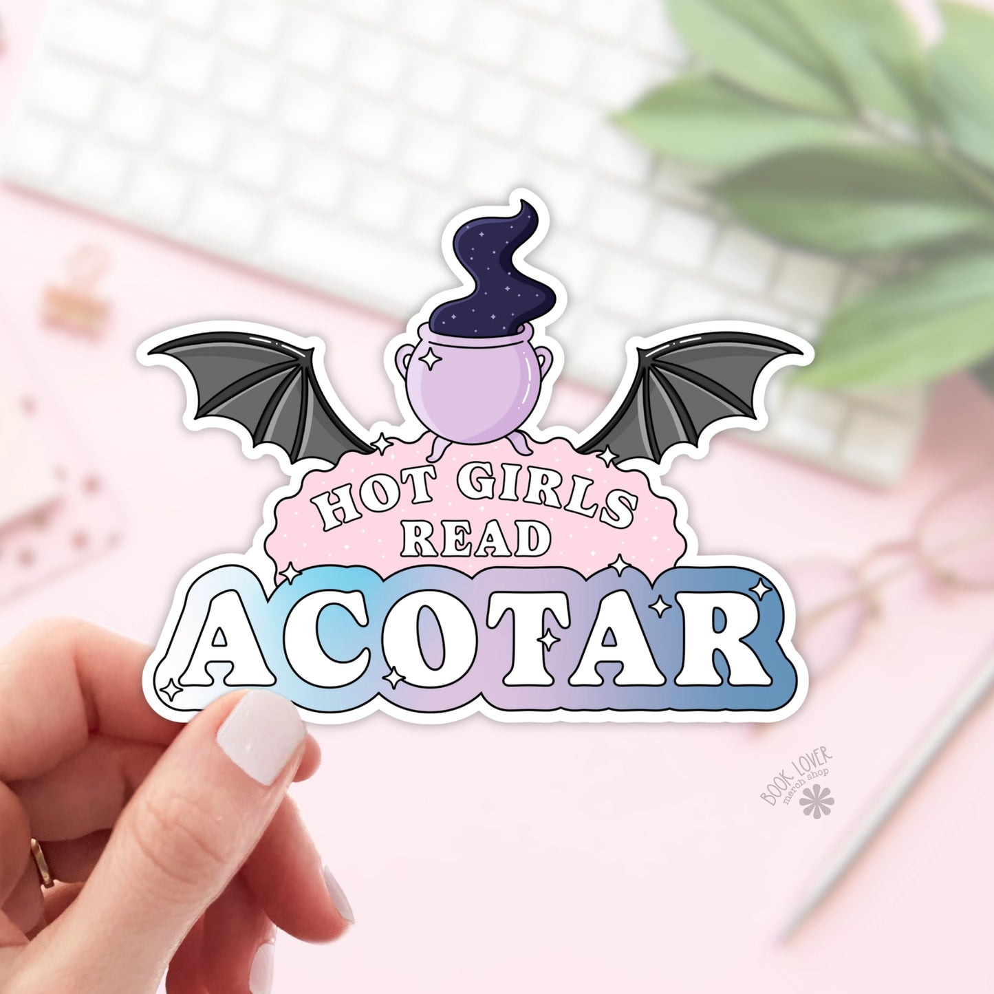 Hot Girls Read Acotar Sticker