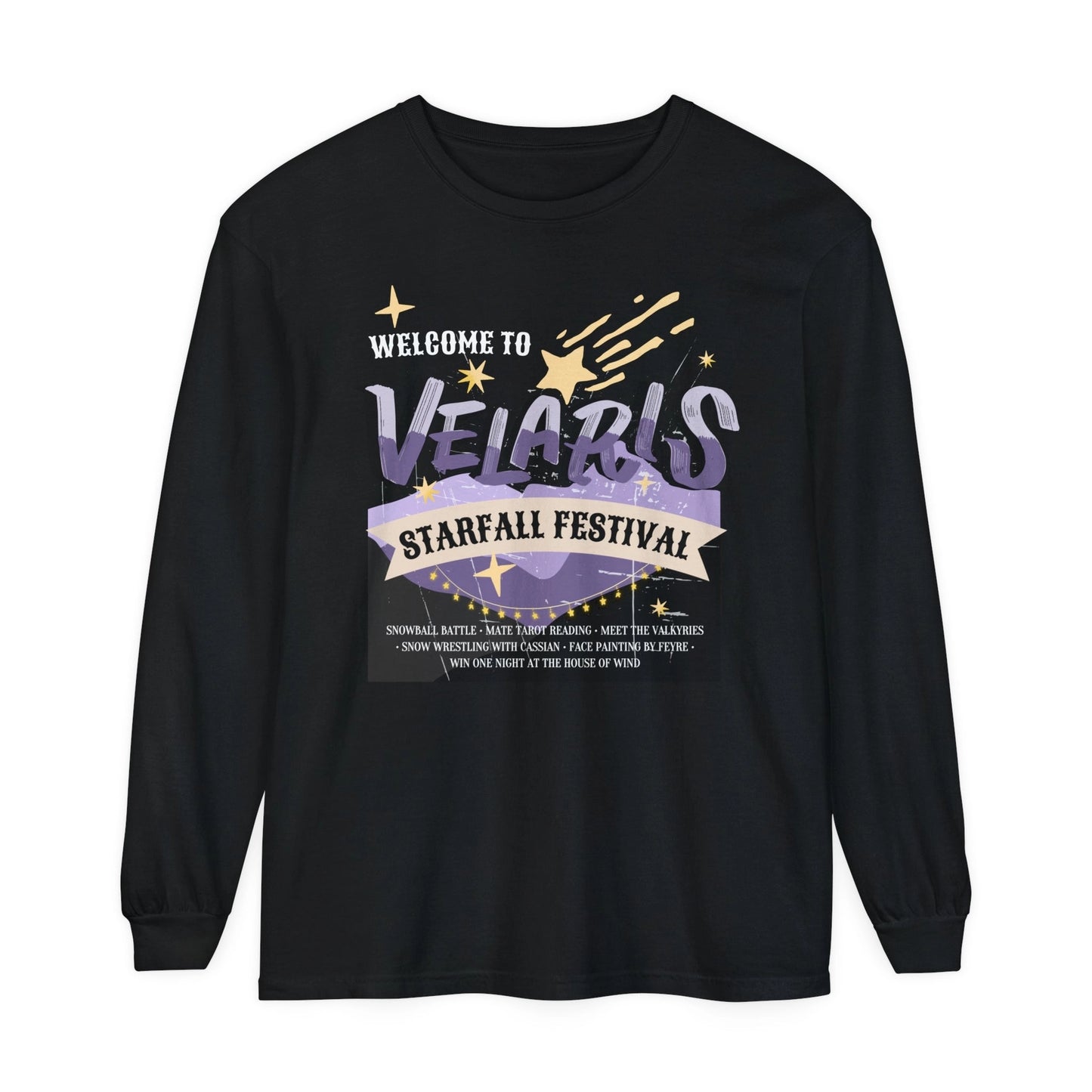 Velaris Starfall Festival Long Sleeve - T-Shirt