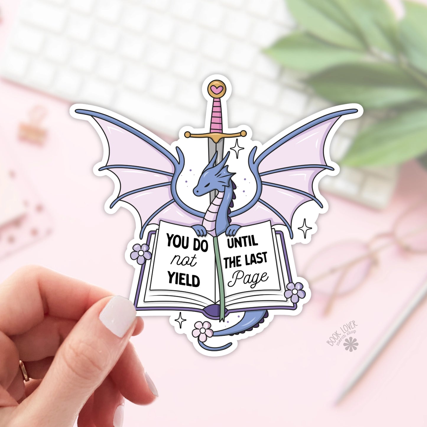 You Do Not Yield Until the Last Page Stickers