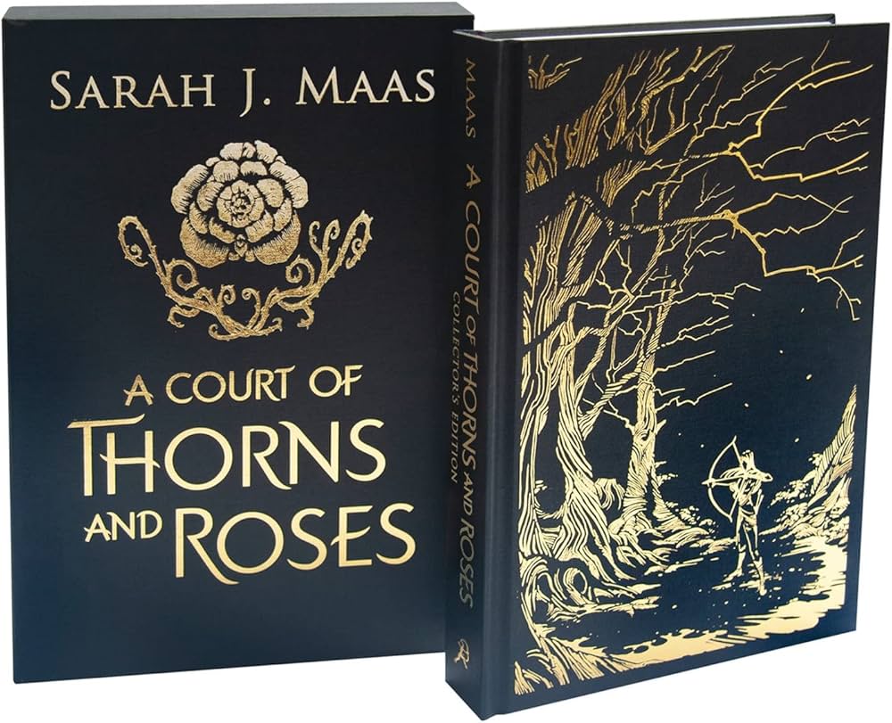 A Court of Thorns and Roses (A Court of Thorns and Roses #1) COLLECTORS - by: Sarah J. Maas