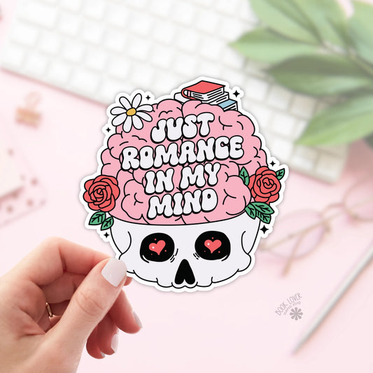 Just Romance in My Mind Reader Sticker
