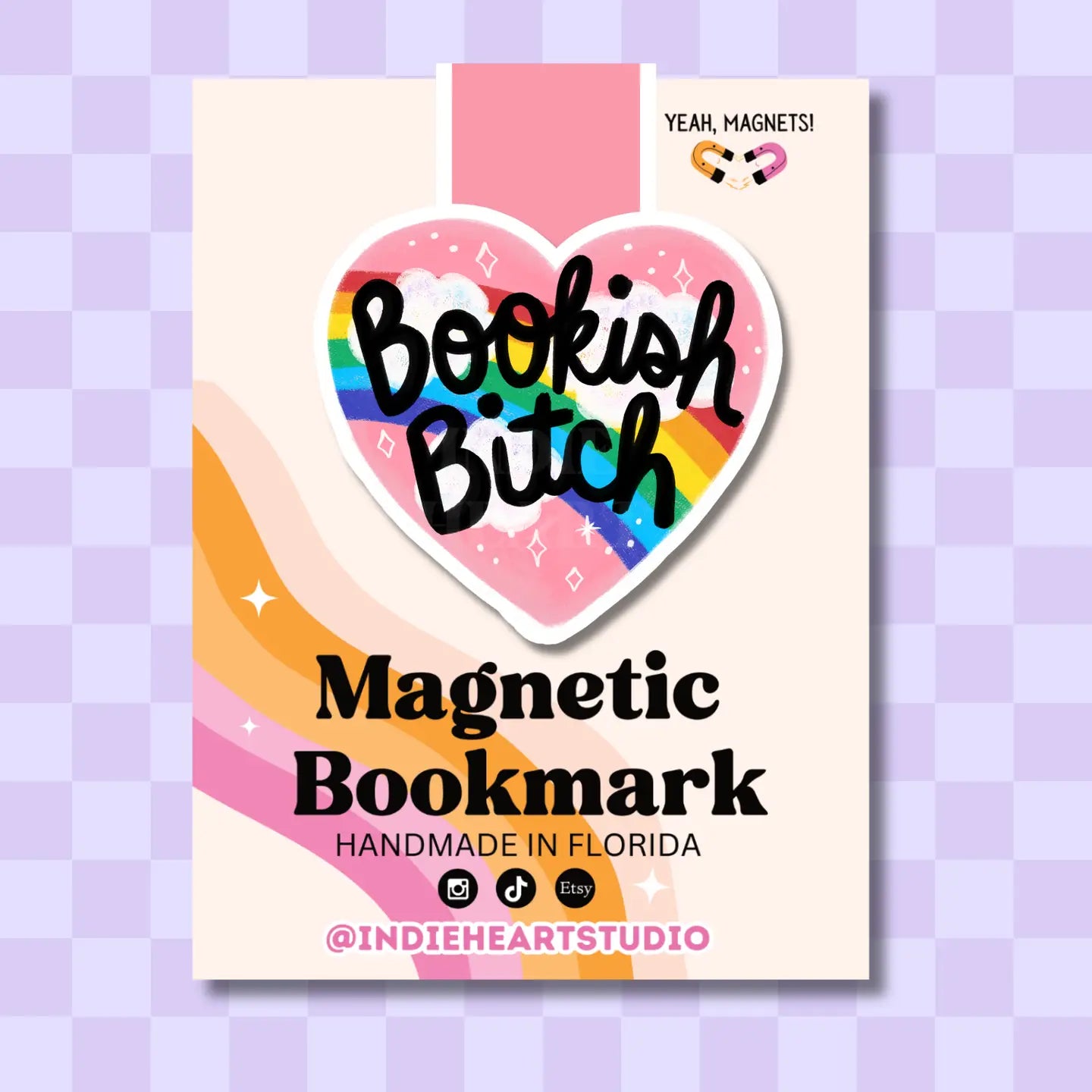 Bookish B*Tch Magnetic Bookmark