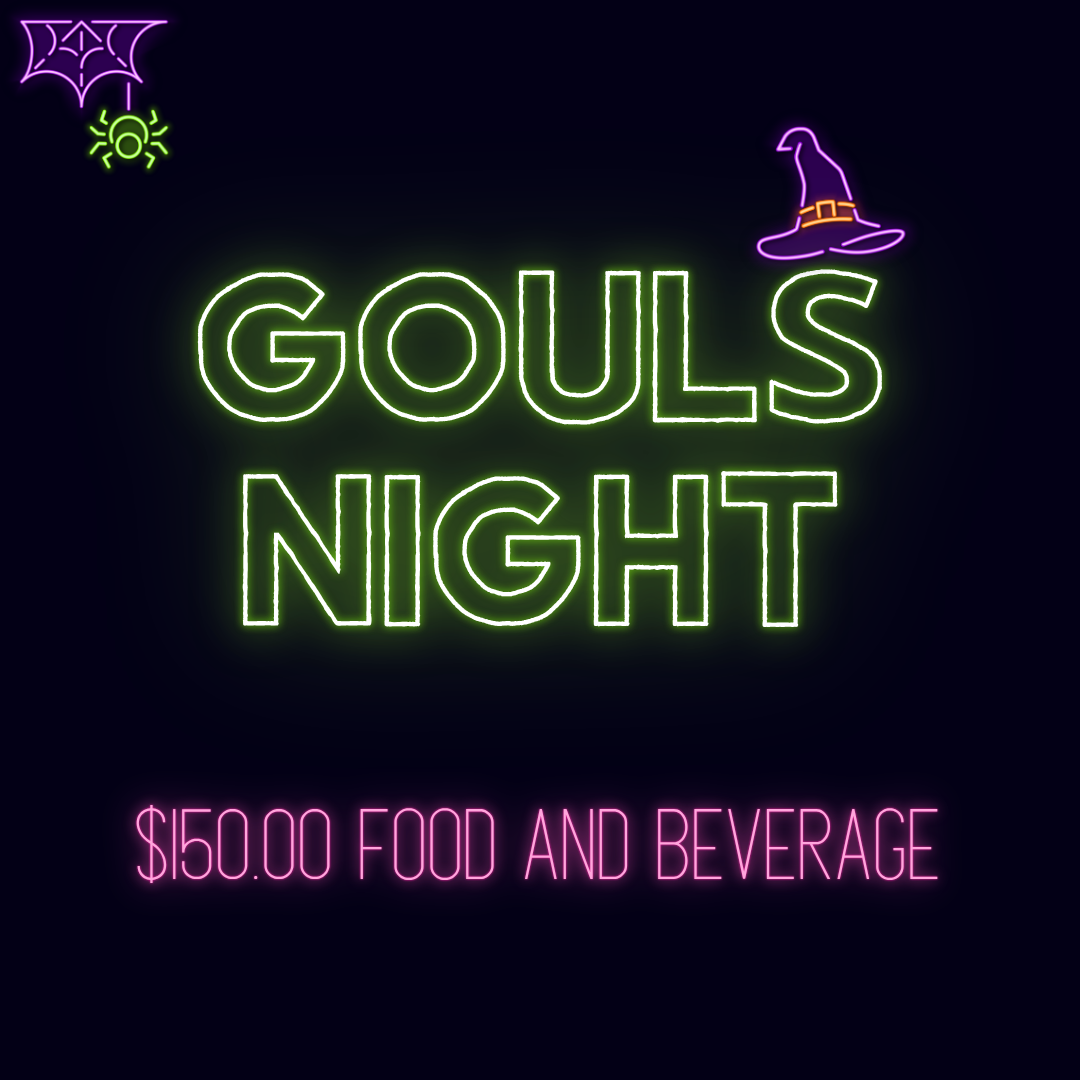 Gouls Night - Food and Beverage