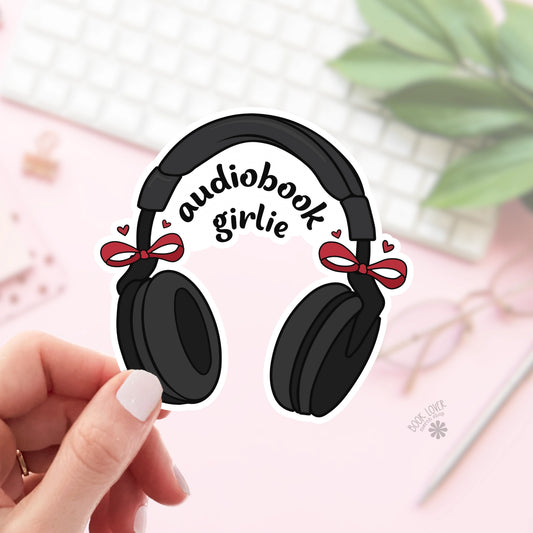 Audiobook Girlie Sticker