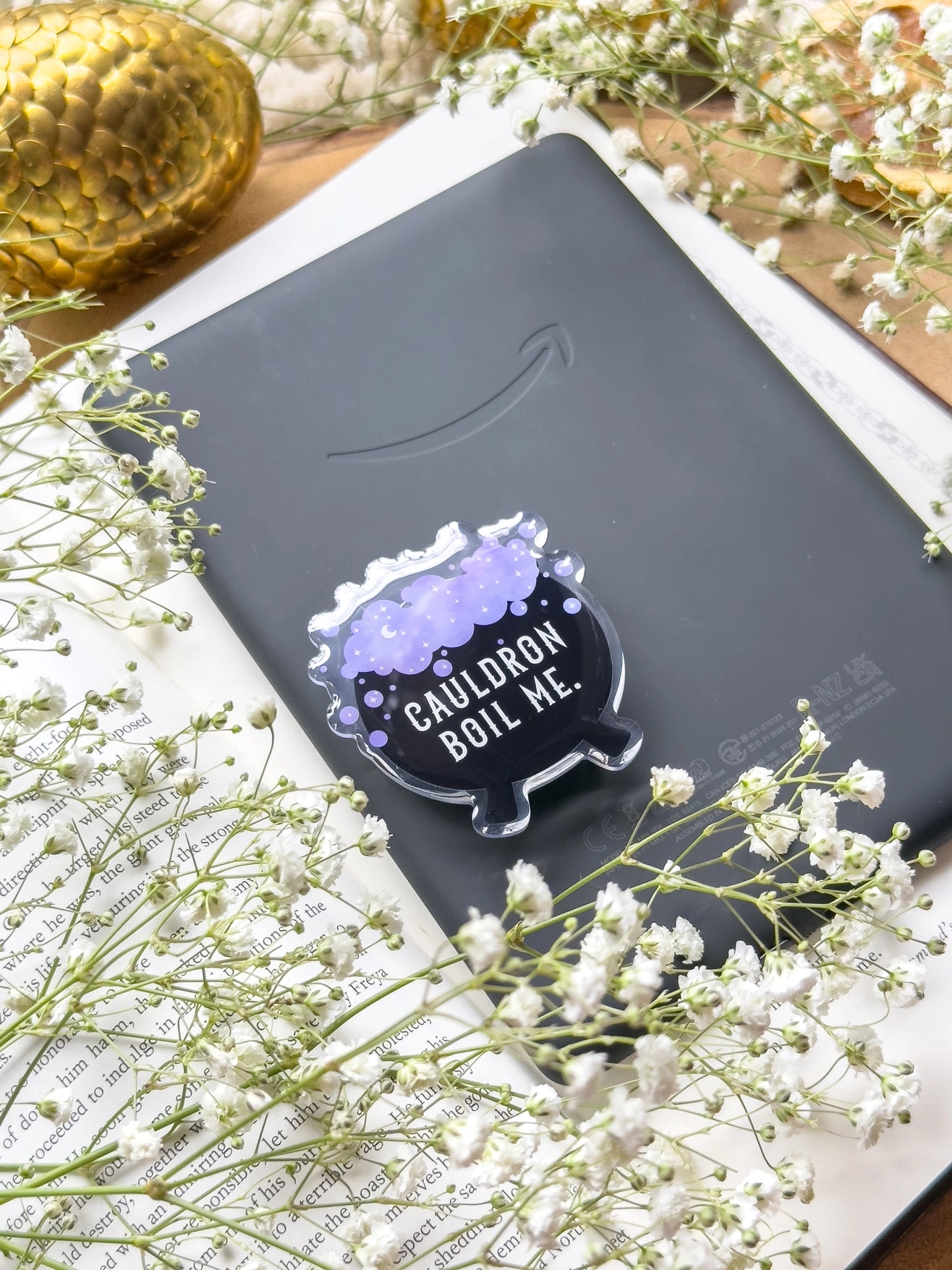 Acotar Cauldron Boil Me Kindle / Phone Grip