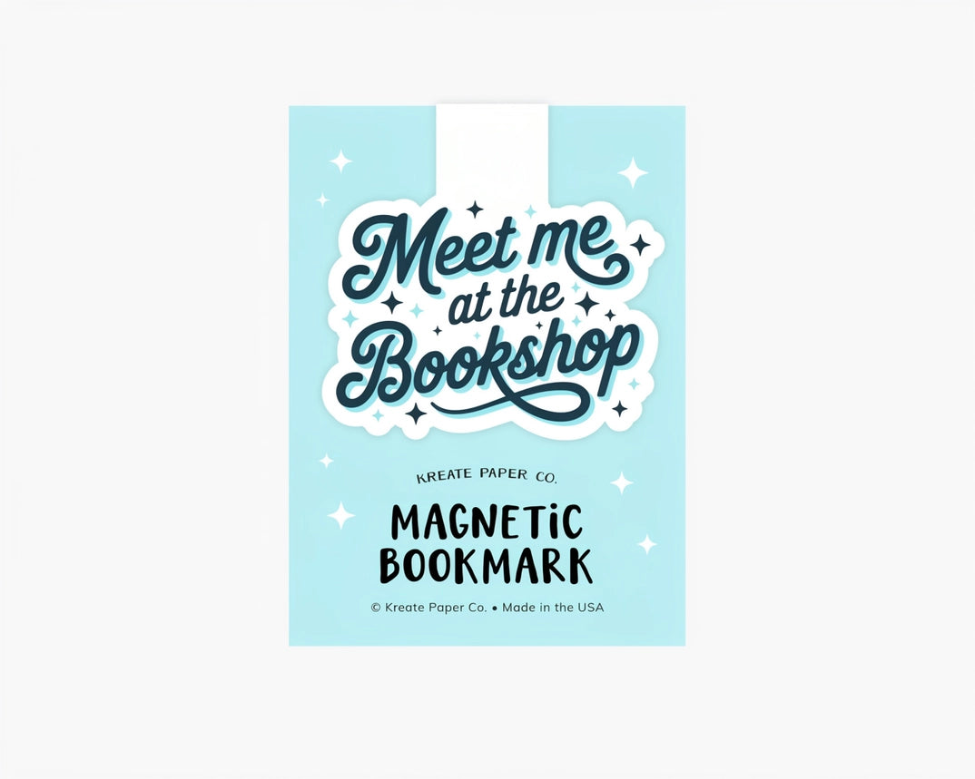 Meet Me At the Bookshop Magnetic Bookmark