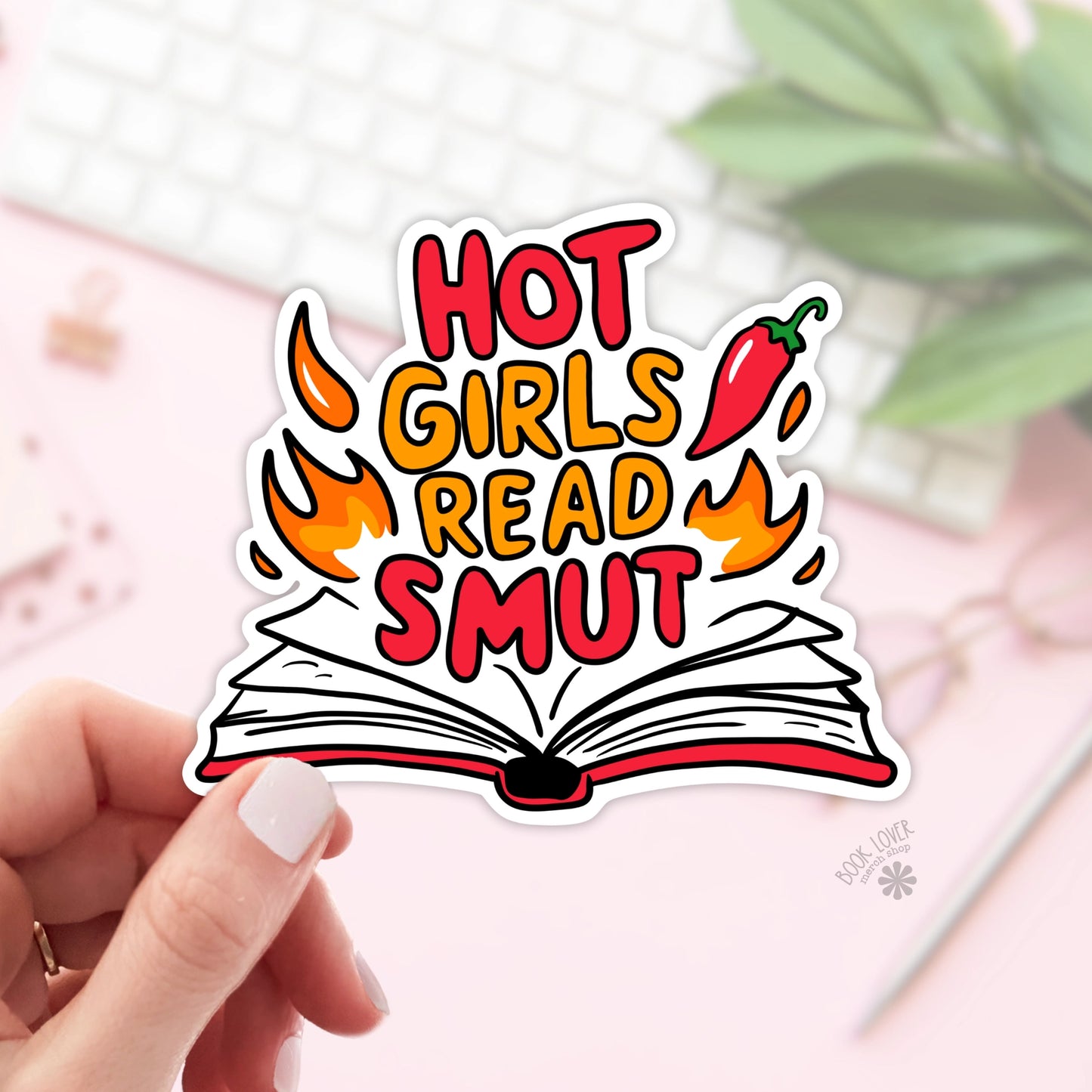 Hot Girls Read Smut Stickers
