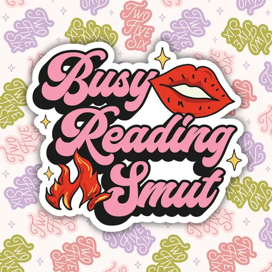 Busy Reading Smut Sticker