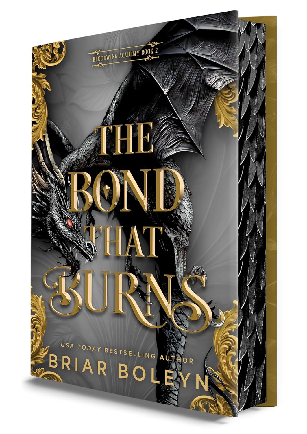 The Bond That Burns (Bloodwing Academy #2) DELUXE - by: Briar Boleyn