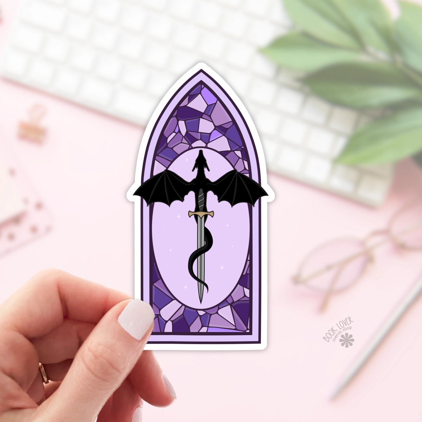 Fantasy Stained Glass Stickers