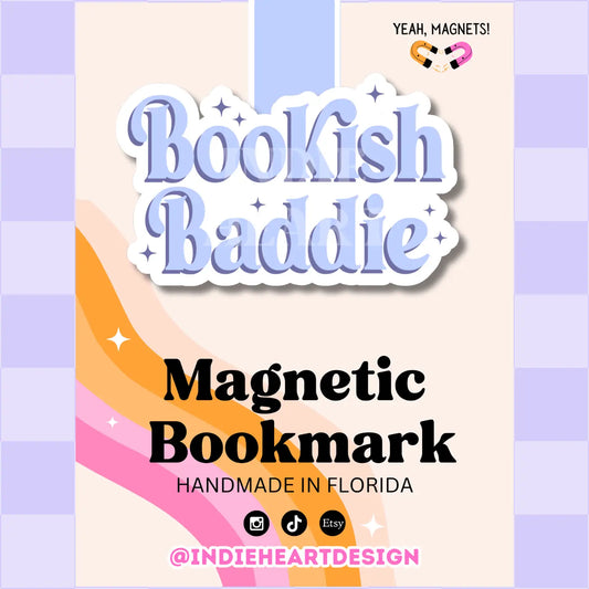 Bookish Baddie Magnetic Bookmark