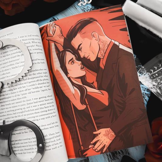 Caught Up Book Scene Illustrations (6-Pack)