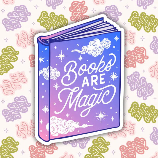 Books Are Magic Sticker