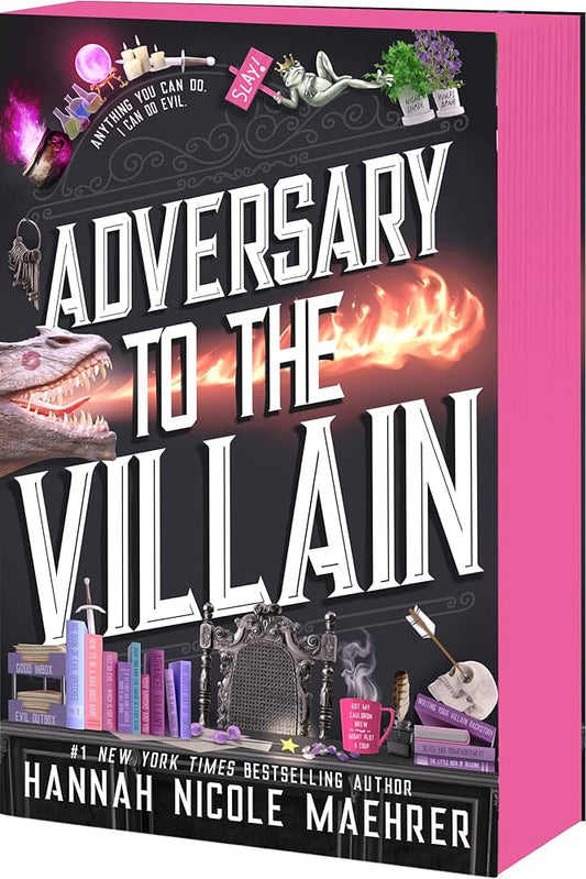 Adversary to the Villain (Assistant to the Villain #4) DELUXE - by: Hannah Nicole Maehrer