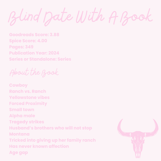 Western Dark Romance Blind Date