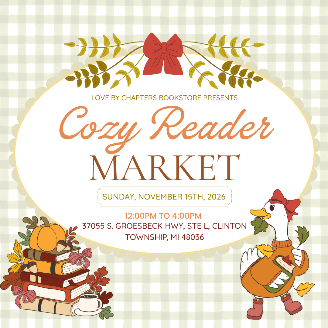 Cozy Reader Market - Nov 15th - 12:00p to 4:00p!