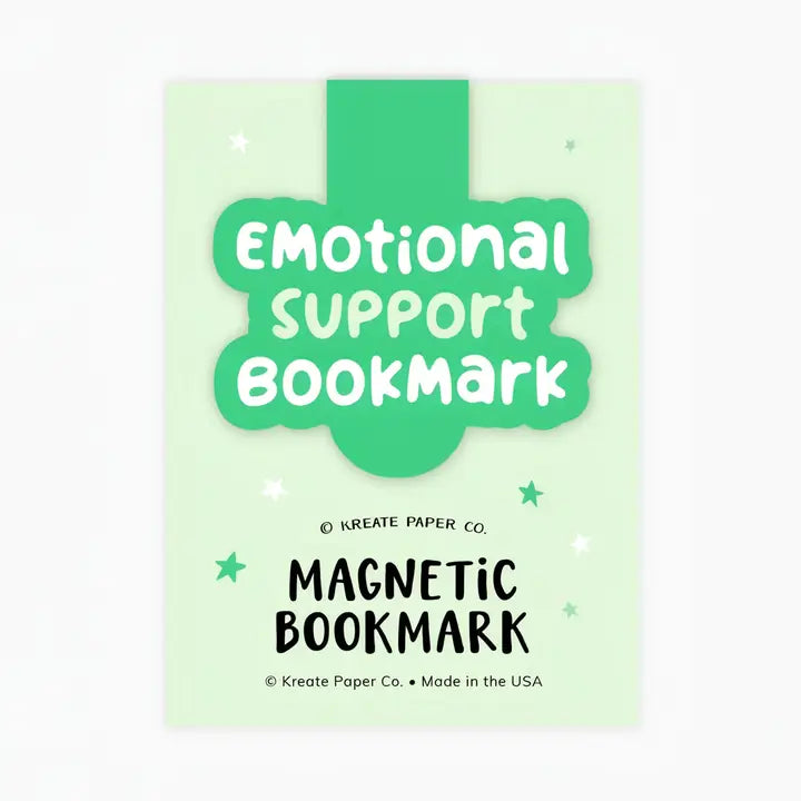 Emotional Support Bookmark Magnetic Bookmark