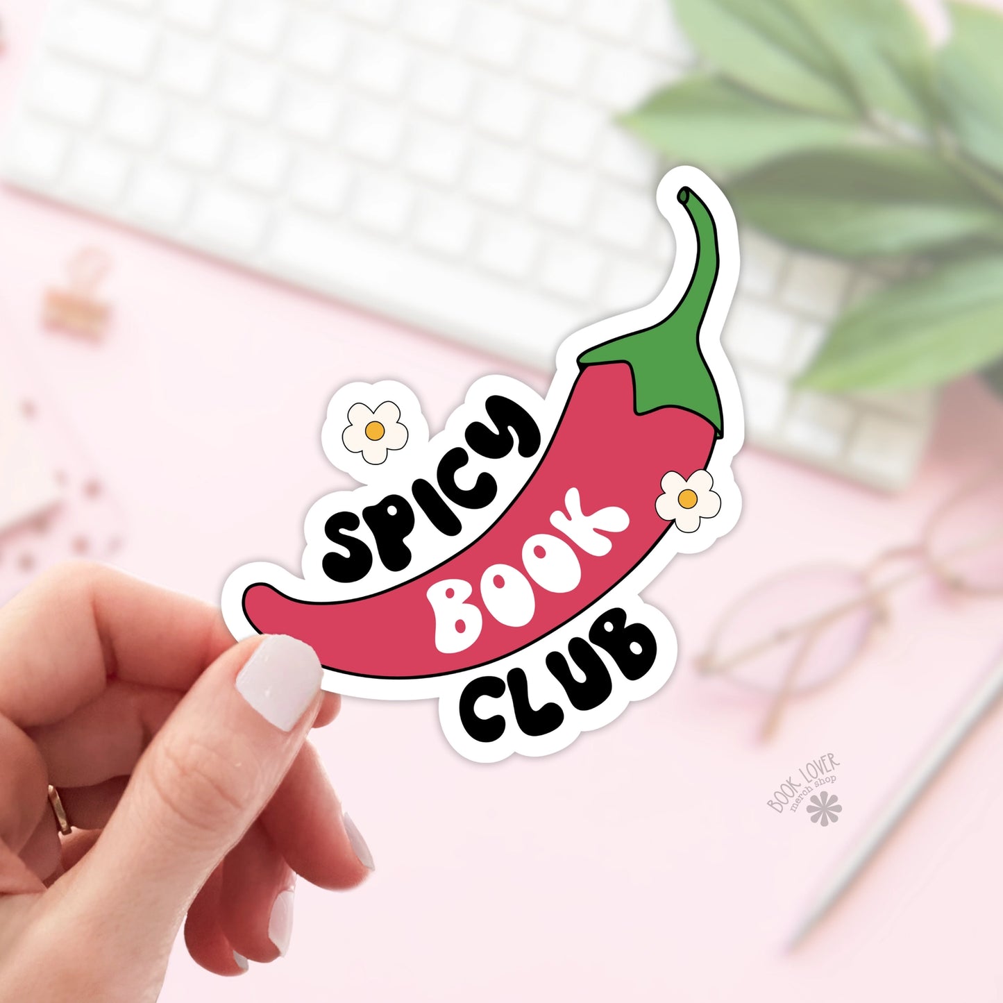 Spicy Book Club Stickers